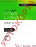 Certifikácia Loxone - inteligentné domy - realizácie - pre V.I.P. ELEKTRO s.r.o. - SILVER PARTNER