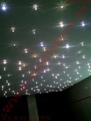 Montáž, inštalácia - dekoračné LED osvetlenie - strop - kryštály swarovski
